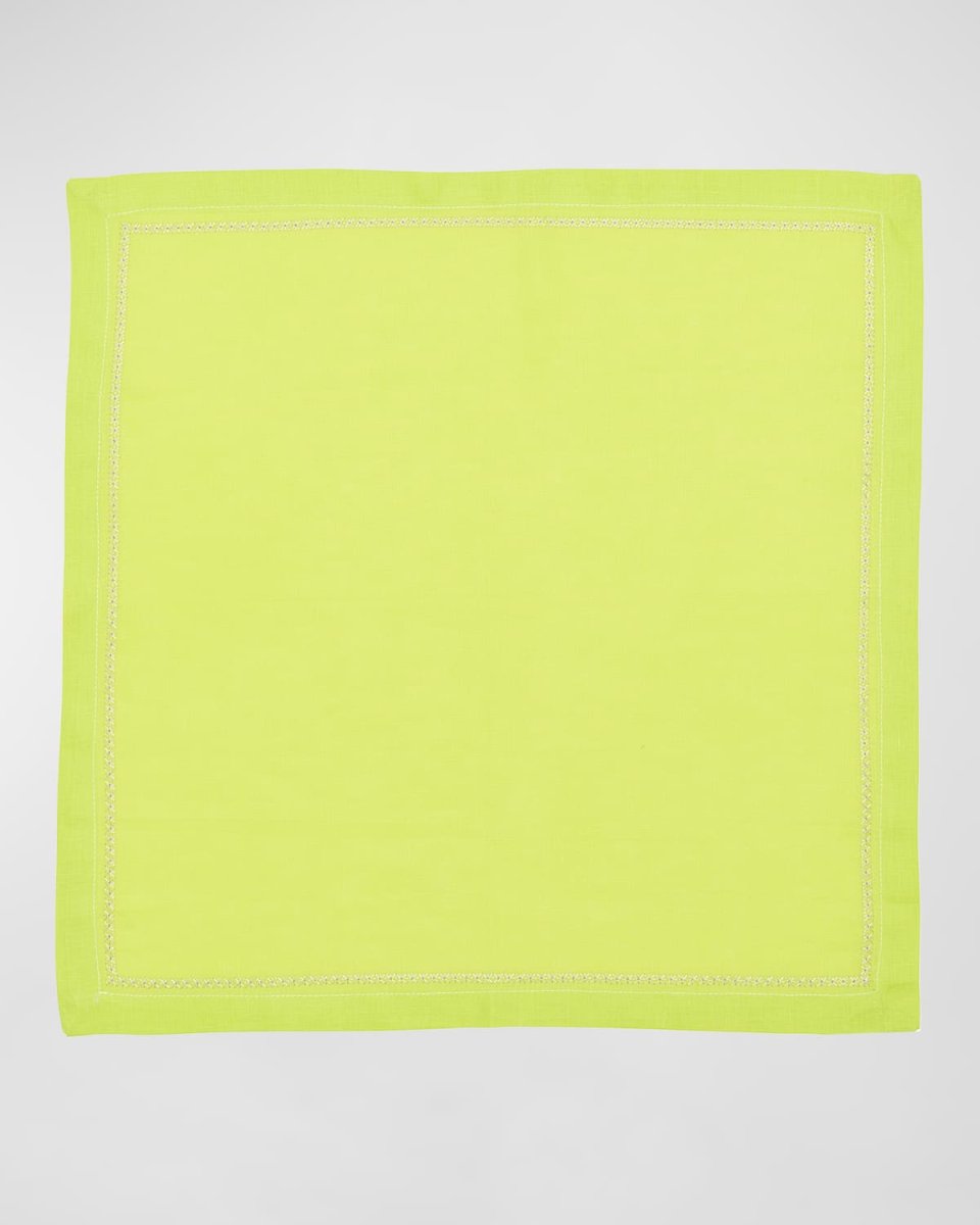 Classic Citron Linen Napkin